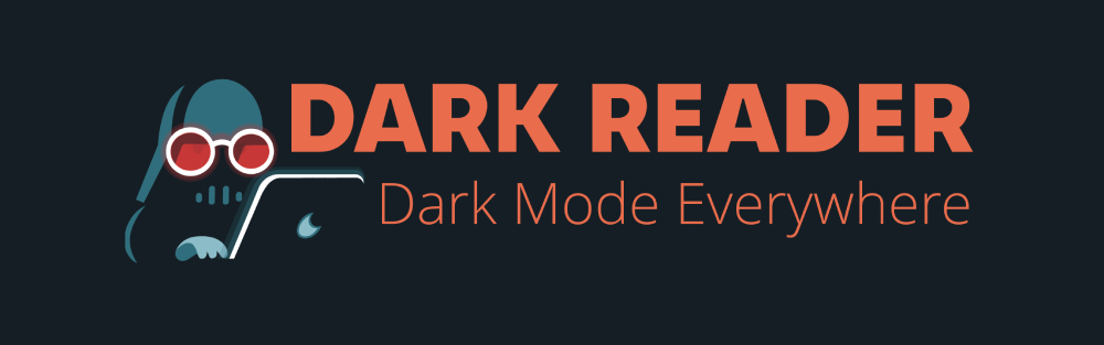 dark reader banner